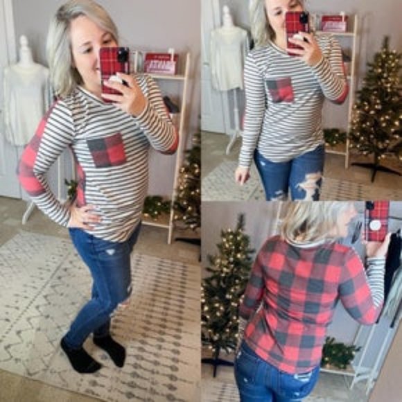 Buffalo Plaid Long Sleeve - Picture 1 of 1